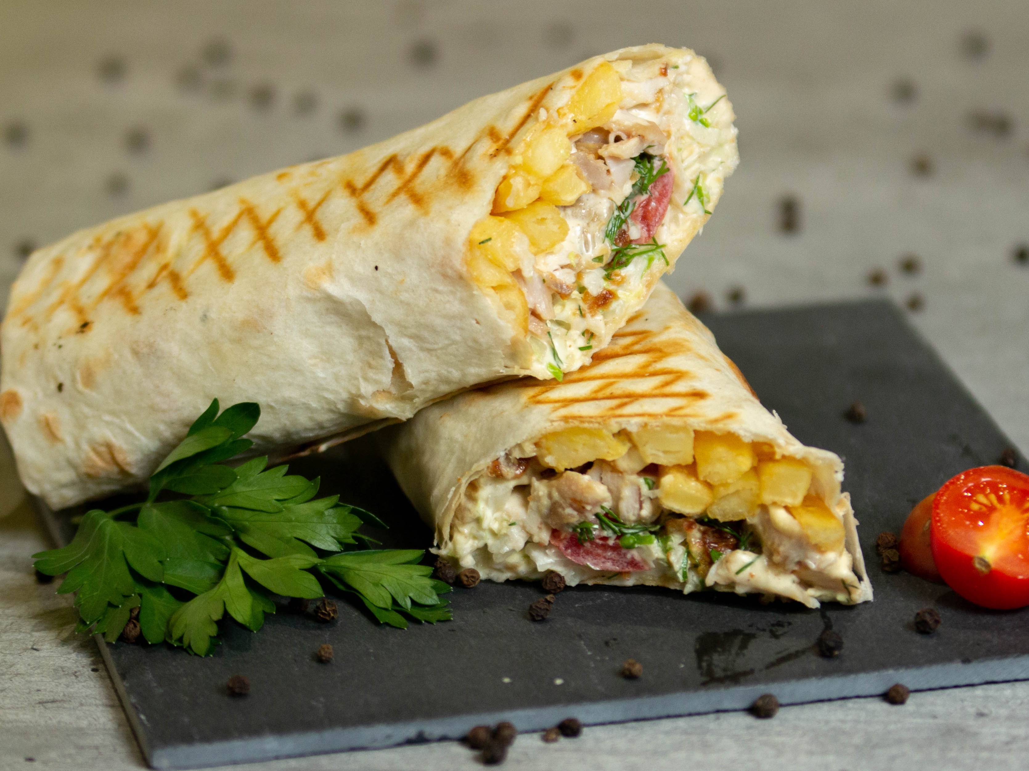 С картошкой фри (стандарт)