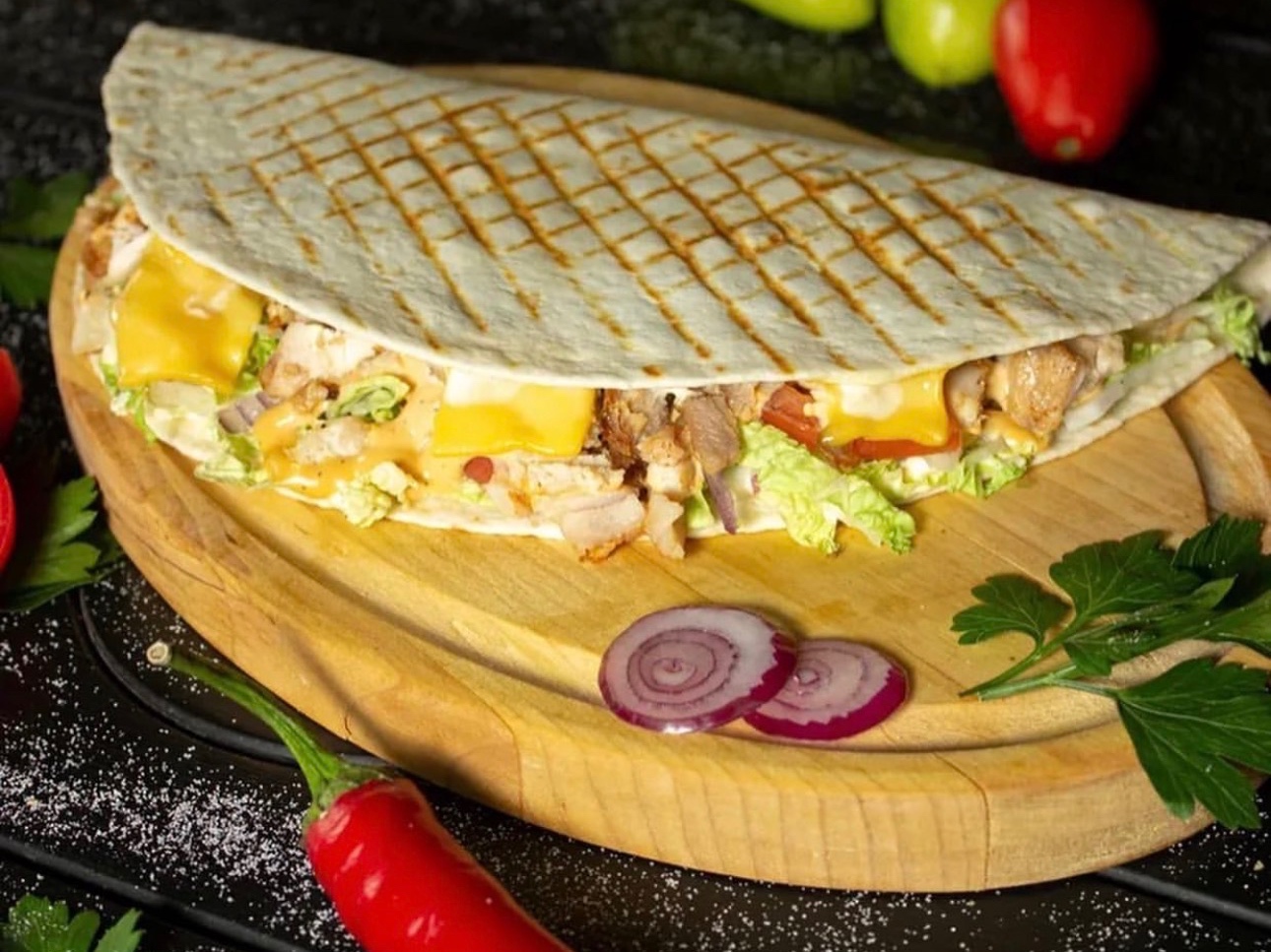 Кесадилья (говядина)